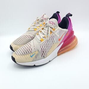 Nike Air Max 270 Women's FD0824-100 Fuchsia Dream Crimson Size 8 Running Shoes